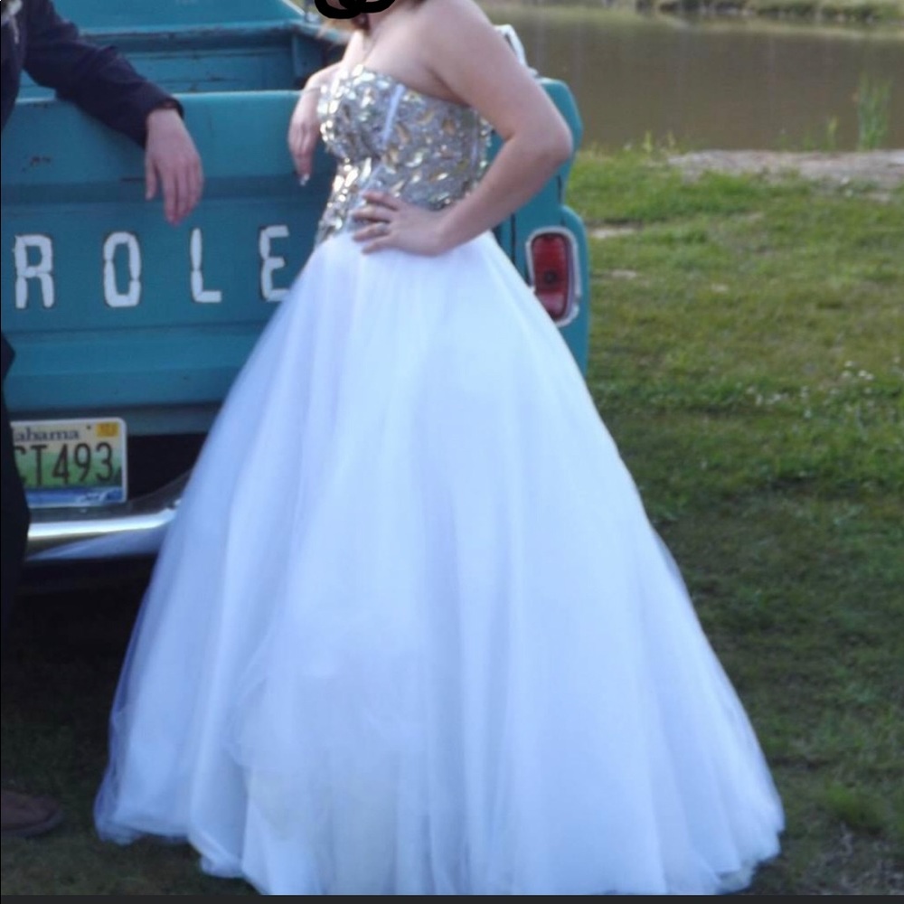 White Formal Dress